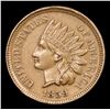 Image 2 : 1859 Indian Cent 1c Grades Select AU
