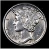 Image 2 : 1928-p Mercury Dime 10c Grades Choice Unc+ FSB