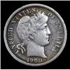 Image 2 : 1900-o Barber Dime 10c Grades vf++