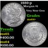 Image 1 : 1889-p Morgan Dollar $1 Grades Choice+ Unc