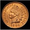 Image 2 : 1904 Indian Cent 1c Grades Choice+ Unc RB