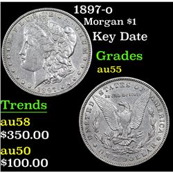 1897-o Morgan Dollar $1 Grades Choice AU