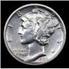 Image 2 : 1924-s Mercury Dime 10c Grades Choice AU