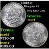 Image 1 : 1902-o Morgan Dollar $1 Grades Choice+ Unc