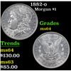 Image 1 : 1882-o Morgan Dollar $1 Grades Choice Unc