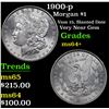 Image 1 : 1900-p Morgan Dollar $1 Grades Choice+ Unc