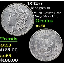 1892-o Morgan Dollar $1 Grades Choice AU/BU Slider