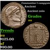 Image 1 : Constantine I campgate Ancient 1c Grades au