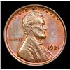 Image 2 : 1921-p Lincoln Cent 1c Grades Select+ Unc RB