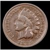 Image 2 : 1886 Ty II Indian Cent 1c Grades vf+