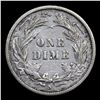Image 3 : 1898-s Barber Dime 10c Grades xf