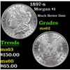 Image 1 : 1897-s Morgan Dollar $1 Grades Select Unc