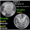 Image 1 : 1880-s Morgan Dollar $1 Grades Choice Unc