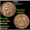 Image 1 : 1890 Indian Cent 1c Grades Select Unc BN
