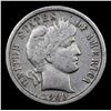 Image 2 : 1908-o Barber Dime 10c Grades vf++