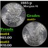 Image 1 : 1885-p Morgan Dollar $1 Grades Select+ Unc