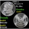 Image 1 : 1881-s Morgan Dollar $1 Grades Select+ Unc