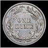 Image 3 : 1912-d Barber Dime 10c Grades Select AU