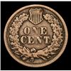 Image 3 : 1864 cn Indian Cent 1c Grades vf++