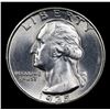 Image 2 : 1935-p Washington Quarter 25c Grades Choice Unc