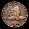 Image 2 : 1858 LL Flying Eagle Cent 1c Grades vf details