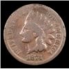 Image 2 : 1874 Indian Cent 1c Grades vg+