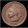 Image 2 : 1865 Indian Cent 1c Grades vf+