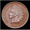 Image 2 : 1903 Indian Cent 1c Grades Choice AU