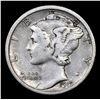 Image 2 : 1919-s Mercury Dime 10c Grades vf+