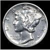 Image 2 : 1939-s Mercury Dime 10c Grades Choice AU/BU Slider