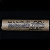 Image 4 : Mixed small cents 1c orig shotgun roll, 1919-s Wheat Cent, 1893 Indian Cent other end