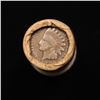 Image 2 : Mixed small cents 1c orig shotgun roll,1917-s Wheat Cent,1899 Indian Cent other end