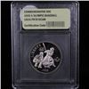 Image 2 : 1995-S Olympics Baseball Modern Commem Half Dollar 50c Grades GEM++ Proof Deep Cameo