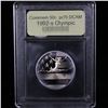 Image 2 : 1992-S Olympic Modern Commem Half Dollar 50c Grades GEM++ Proof Deep Cameo