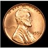 Image 2 : 1954-p Lincoln Cent 1c Grades Select+ Unc RD