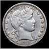 Image 2 : 1914-p Barber Quarter 25c Grades xf+