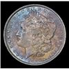 Image 2 : 1888-p Rainbow Toned Morgan Dollar $1 Grades Select+ Unc