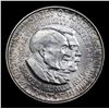 Image 2 : 1952-p Wash/Car Old Commem Half Dollar 50c Grades Select+ Unc