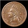 Image 2 : 1872 Indian Cent 1c Grades vg+