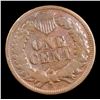 Image 3 : 1872 Indian Cent 1c Grades vg+