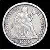 Image 2 : 1876-s Seated Liberty Dime 10c Grades vf++