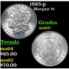 Image 1 : 1885-p Morgan Dollar $1 Grades Select+ Unc