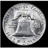 Image 3 : 1952-d Franklin Half Dollar 50c Grades Select Unc+ FBL
