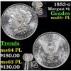 Image 1 : 1883-o Morgan Dollar $1 Grades Select Unc+ PL