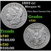 Image 1 : 1892-cc Morgan Dollar $1 Grades vf++