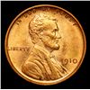 Image 2 : 1910-p Lincoln Cent 1c Grades Choice+ Unc RD