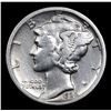 Image 2 : 1926-s Mercury Dime 10c Grades xf