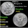 Image 1 : 1885-s Morgan Dollar $1 Grades Select Unc