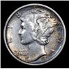 Image 2 : 1925-d Mercury Dime 10c Grades xf+