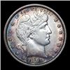 Image 2 : 1899-p Rainbow Toned Barber Quarter 25c Grades Choice AU/BU Slider